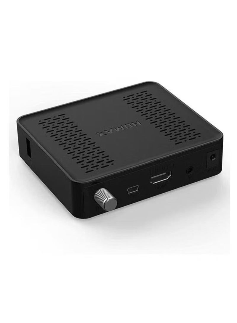 Humax جهاز استقبال الأقمار الصناعية F1 Mini Pro بدقة Full HD – USB PVR، موسع IR، دعم متعدد اللغات، صوت وصورة عالية الدقة، تصميم مدمج للترفيه المنزلي السلس - Image 2